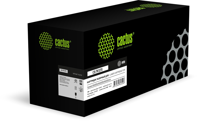 Cactus CS-TK1270 TK-1270 черный (10000стр.) для Kyocera MA4000x/MA4000fx/MA4000wifx