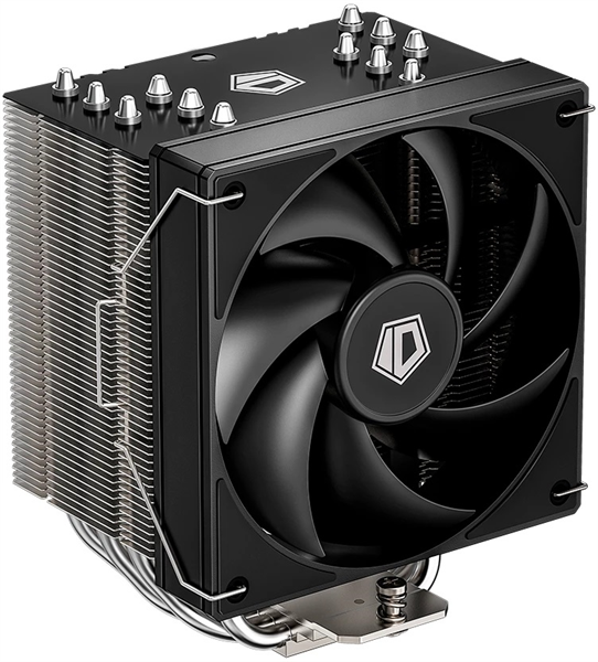 ID-COOLING SE-610-XT BASIC LGA1851/1700/1200/115X/AM5/AM4 (10шт/кор, TDP 250W, PWM, черный, 6 тепл.трубок + медная база, FAN 120mm) RET
