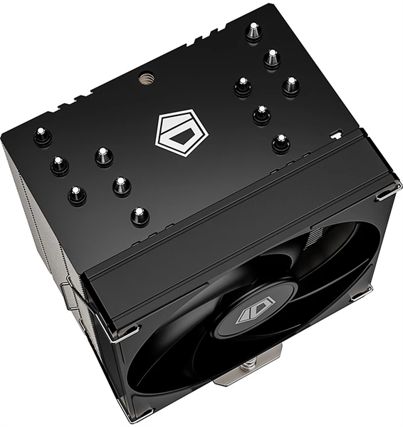 ID-COOLING SE-610-XT BASIC LGA1851/1700/1200/115X/AM5/AM4 (10шт/кор, TDP 250W, PWM, черный, 6 тепл.трубок + медная база, FAN 120mm) RET