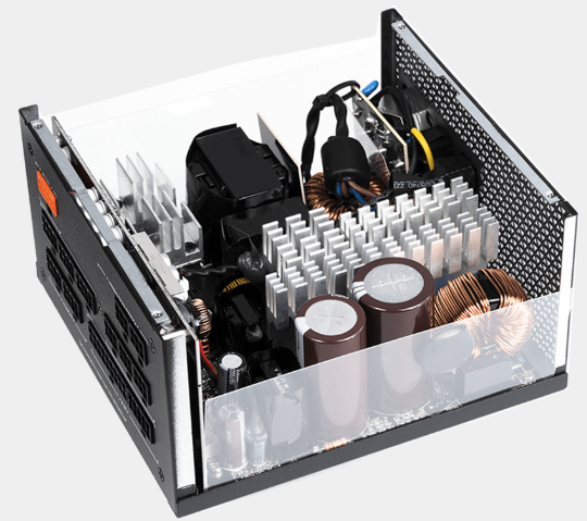 Блок питания PCCooler YS1200, 1200W, ATX3.1/PCIe5.1, APFC, 80+ Gold, 13.5cm Fan, Full Modular (P5-YS1200-G1F)