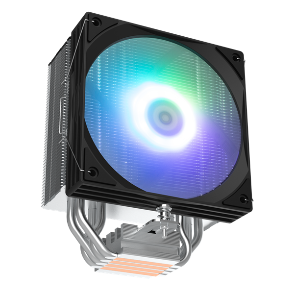 ZALMAN CNPS9X OPTIMA2, 120mm ARGB FAN, 4 HEAT PIPES, 4-PIN PWM, 800-1500 RPM, 29.5DBA MAX, HYDRO BEARING, FULL SOCKET SUPPORT