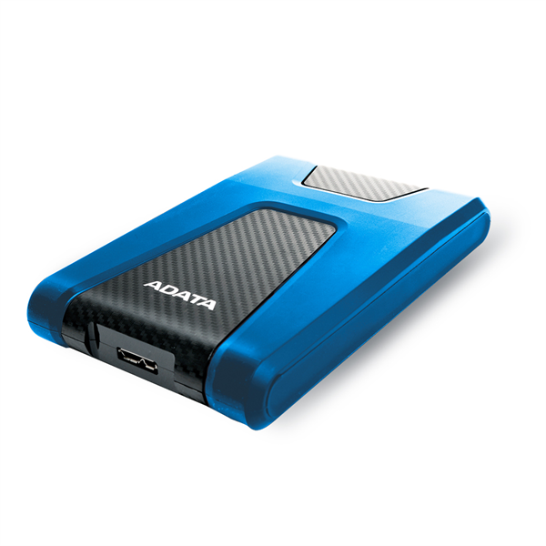 External HDD ADATA 1TB USB 3.2 Gen 1 (USB 5Gbps) COLOR BOX blue арт. AHD650-1TU31-CBL