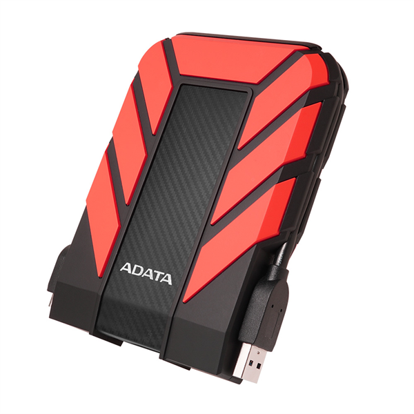 External HDD ADATA 1TB USB 3.2 Gen 1 COLOR BOX red арт. AHD710P-1TU31-CRD
