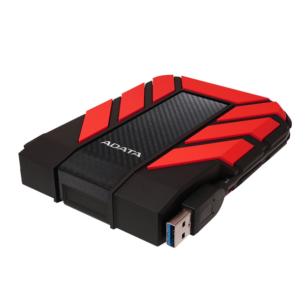 External HDD ADATA 1TB USB 3.2 Gen 1 COLOR BOX red арт. AHD710P-1TU31-CRD