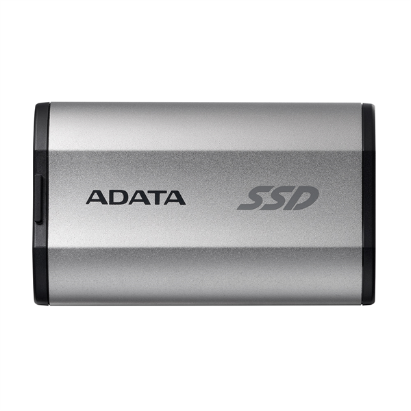 External SSD ADATA 500GB USB 3.2 Gen 2x2 Type-C R2000/W2000MB/s 3D NAND COLOR BOX silver арт. SD810-500G-CSG
