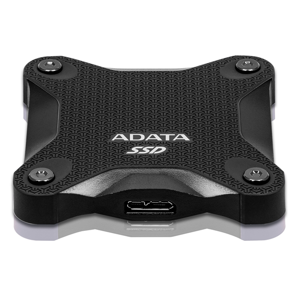External SSD ADATA 1TB USB 3.2 Gen 2 (USB 10Gbps) R550/W480MB/s 3D NAND COLOR BOX black арт. SD620-1TCBK