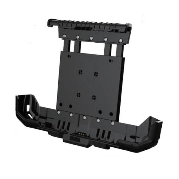 Newland ASSY: Vehicle mount cradl supporting DC charging and OTG incl Car Charg (12-24) and Mount Arm for SD-VC100Plus (Material: alum 0.58kg, 16*6.2*8cm mount plate diam 6.2cm. Incl. Screws)