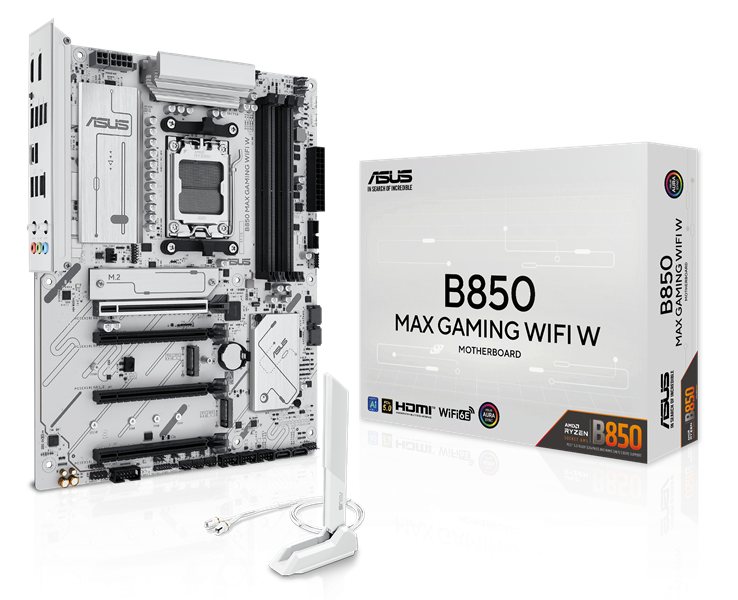 Материнская плата ASUS B850 MAX GAMING WIFI W