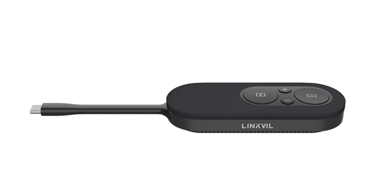 LINKVIL CA200 All-in-one решение для ВКС: RC10+CP20; 4K UHD One-click Screen-sharing, Wireless HDMI and camera support, Auto-framing