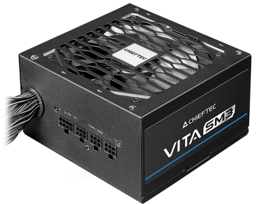 Chieftec Vita SM3 BPX-750-C (ATX 3.1, 750W, 80 PLUS BRONZE, Active PFC, 120mm fan, Semi-modular Cable Management) Retail