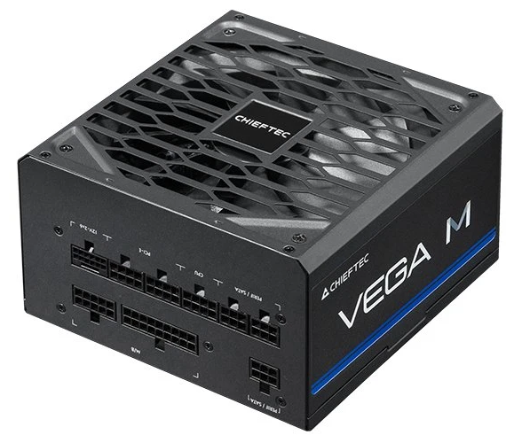 Chieftec Vega M PPG-850-C (ATX 3.1, 850W, 80 PLUS GOLD, Active PFC, 135mm fan, Gen5 PCIe, Full Cable Management) Retail