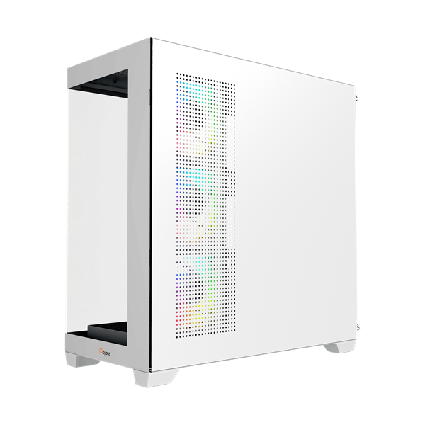 корпус Ocypus Gamma C72 WH ARGB, ATX, USB3.0*1+USB2.0*2, SIDE 3x120mm ARGB, REAR 1x120mm ARGB