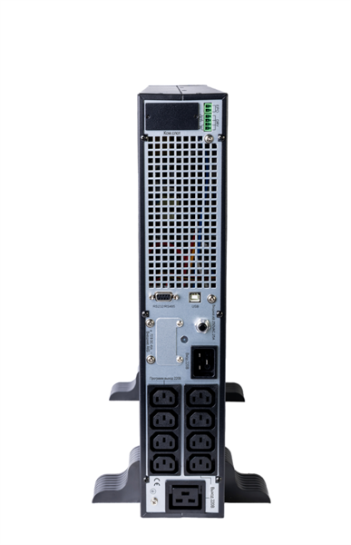 Systeme Electric Smart-Save Online SRT, 3000VA/3000W, On-Line, Extended-run, Rack 2U(Tower convertible), LCD, Out: 8xC13+1xC19, SNMP Intelligent Slot, USB, RS-232, Pre-Inst. Web/SNMP