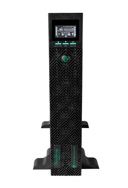 Systeme Electric Smart-Save Online SRT, 3000VA/3000W, On-Line, Extended-run, Rack 2U(Tower convertible), LCD, Out: 8xC13+1xC19, SNMP Intelligent Slot, USB, RS-232, Pre-Inst. Web/SNMP