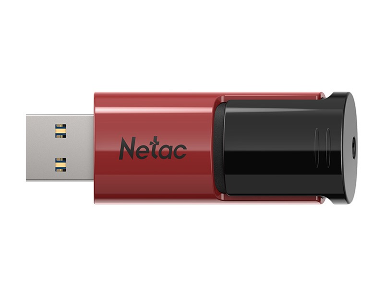 Netac U182 Red 256GB USB3.2 Flash Drive, retractable (replaced NT03U182N-256G-30RE) арт. NT03U182N-256G-32RE