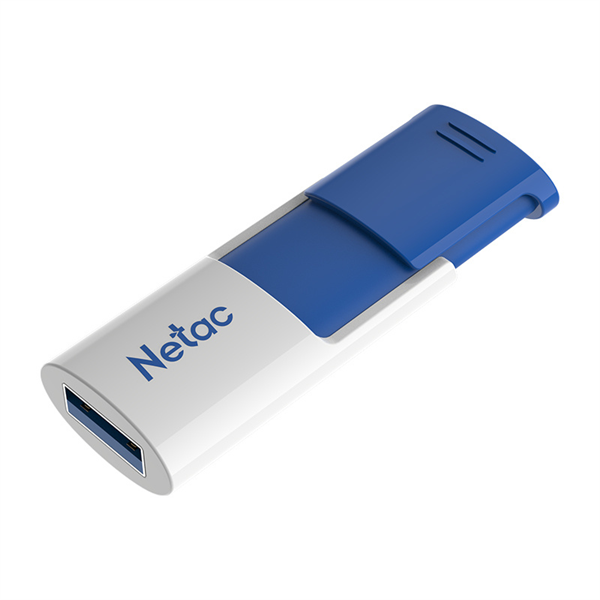 Netac U182 Blue 256GB USB3.2Flash Drive, retractable (replaced NT03U182N-256G-30BL) арт. NT03U182N-256G-32BL