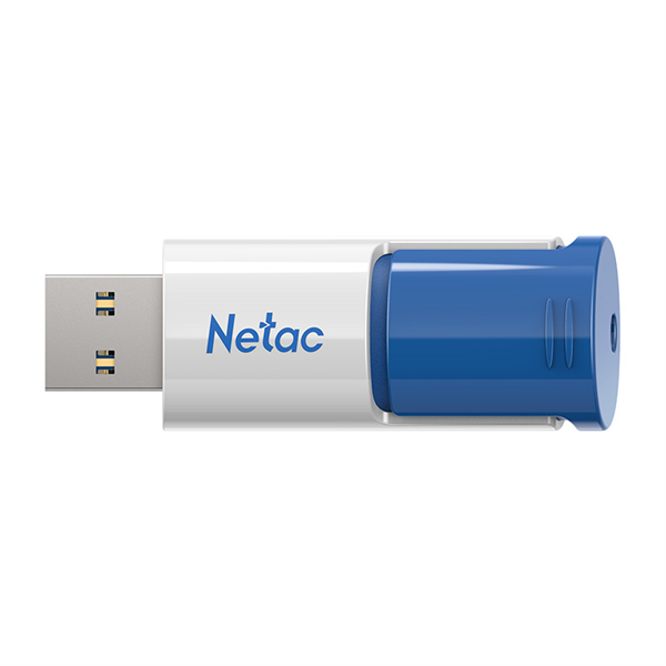 Netac U182 Blue 256GB USB3.2Flash Drive, retractable (replaced NT03U182N-256G-30BL) арт. NT03U182N-256G-32BL