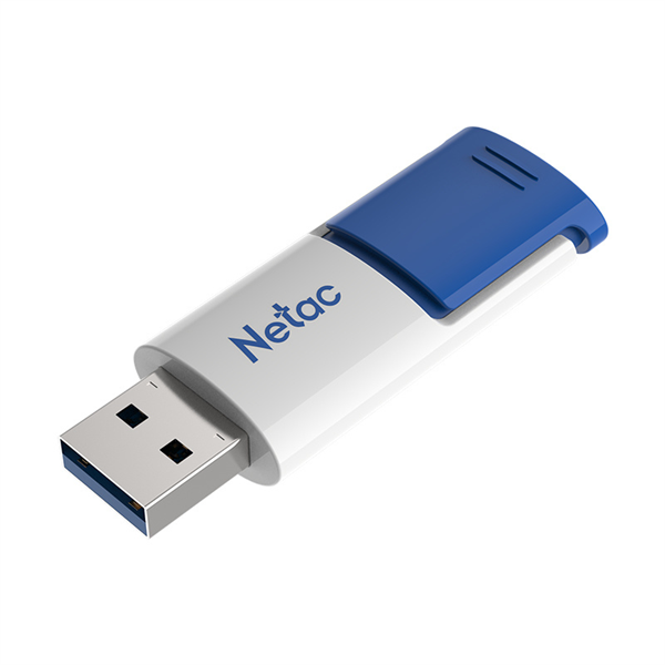 Netac U182 Blue 256GB USB3.2Flash Drive, retractable (replaced NT03U182N-256G-30BL) арт. NT03U182N-256G-32BL