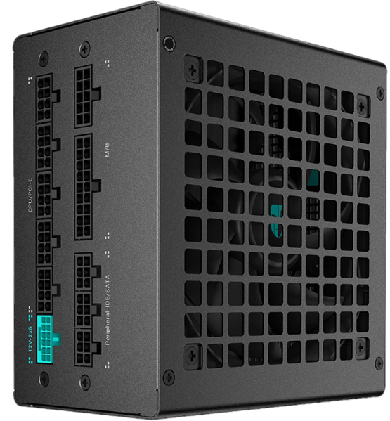 Deepcool GAMERSTORM PQ650G (ATX 3.1, 650W, Full Cable Management, PWM 120mm fan, 80+ GOLD, Active PFC + Half Bridge + DC/DC, Full Japanese Capasitors, Gen5 PCIe) RET (R-PQ650G-FD0B-WGEU-V1)