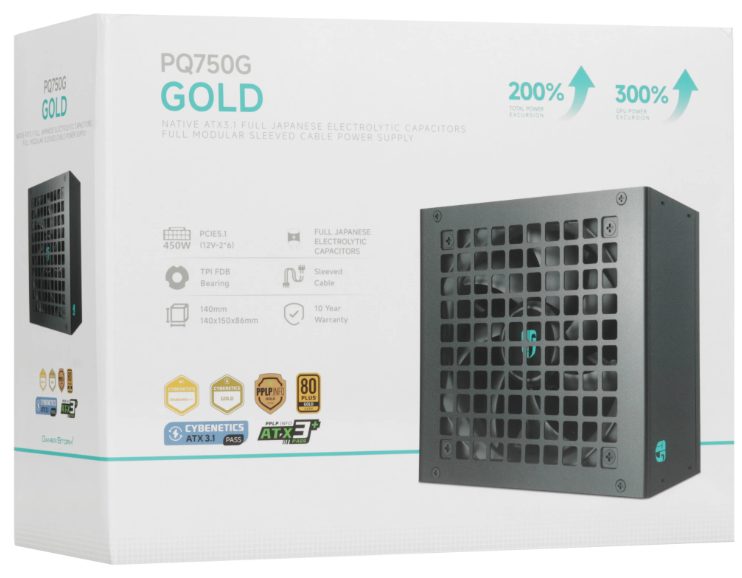 Блок питания Deepcool PQ750G