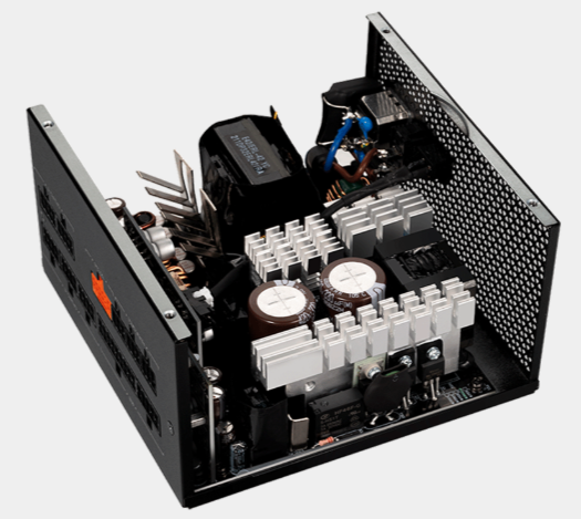 PCCooler YN750, 750W, ATX3.1/PCIe5.1, APFC, 80+ Gold, 13.5cm Fan, Modular (P5-YN750-G1F)