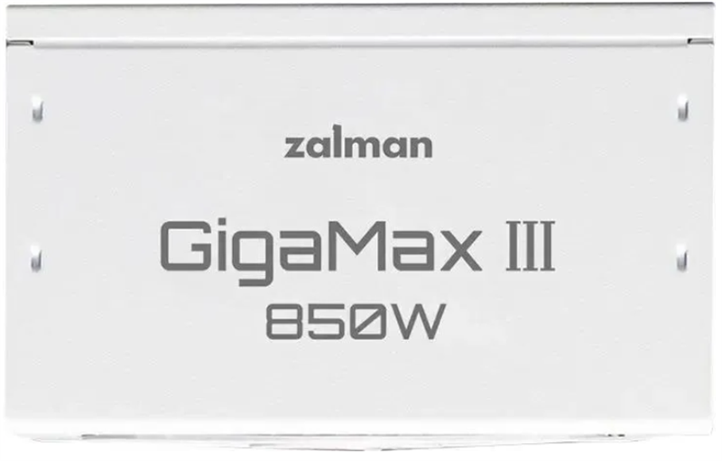Zalman ZM850-GV3 WH, 850W, ATX12V v3.0, Gen 5.0, APFC, 12cm Fan, 80+ Bronze, Retail