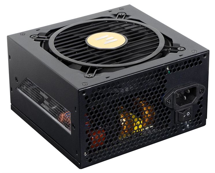 Zalman ZM1200-TMX2 VIEW, 1200W, ATX12V v3.0, APFC, 12cm Fan, 80+ Gold Gen5, Full Modular, side ARGB lights, Retail