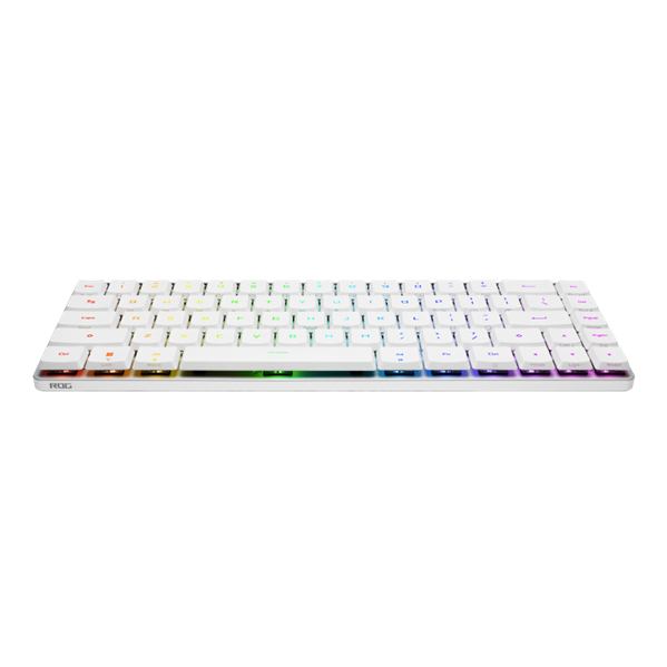 ASUS M603 FALCHION RX LP, 2.4 GHz RF, Bluetooth, 65%, PBT, RGB, White арт. 90MP03EC-BKRA10