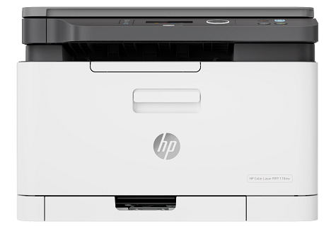 HP Color Laser MFP 178nw (p/c/s, A4, 600dpi, 18(4ppm),128Mb,USB 2.0/ Wi-Fi/Eth10/100,AirPrint, 1tray 150,1y warr, cartridges 700b &500cmy pages in box,repl. SL-C480W) (4ZB96A#B19) HP Inc.