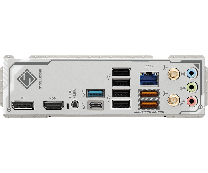 Материнская плата ASROCK B850M STEEL LEGEND WIFI, AM5, B850, 4*DDR5, 4*SATA, 3*M.2, 4*USB 2.0, 3*USB 3.2, Type-C, 2*PCIx16, 1*M.2 (Key E), HDMI+DP,  mATX