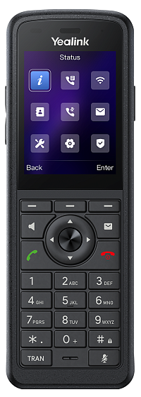 YEALINK AX86R, экран 2.4", Wi-Fi 6, IP67, Alarm, виброоповещение, Bluetooth, 3.5 mm, Type-C, SNC, звук HD