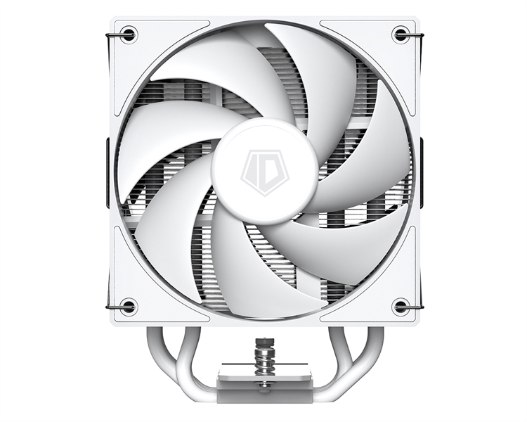 Кулер для процессора ID-COOLING FROZN A410 DW LGA1851/1700/1200/115X/AM5/AM4 (10шт/кор, TDP 230W, PWM, 4 тепл.трубки прямого контакта, DUAL FAN 120mm, белый) RET
