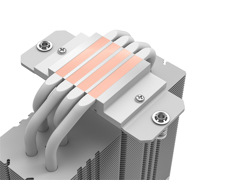 Кулер для процессора ID-COOLING FROZN A410 DW LGA1851/1700/1200/115X/AM5/AM4 (10шт/кор, TDP 230W, PWM, 4 тепл.трубки прямого контакта, DUAL FAN 120mm, белый) RET