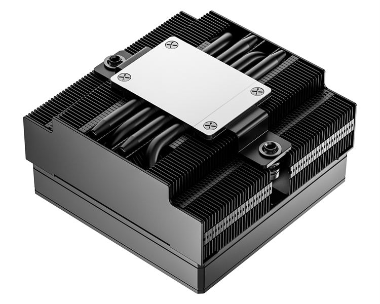ID-COOLING IS-53-XT BLACK LGA1851/1700/1200/115X/AM5/AM4 низкопрофильный высота 53mm (24шт/кор, TDP 95W, PWM, 4 тепл.трубок + медная база, FAN 92mm, черный) BOX