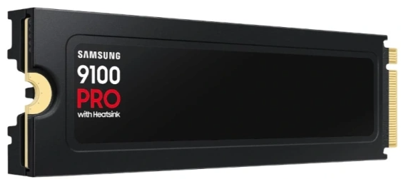 SSD M.2 (PCI-E NVMe 2.0 Gen 5.0 x4) 8Tb Samsung 9100 PRO (R14800/W13400MB/s) with Heatsink, 1year арт. MZ-VAP8T0CW