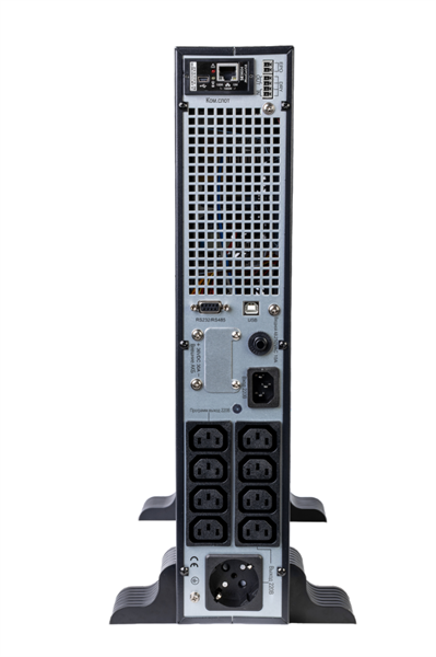 Systeme Electric Smart-Save Online SRT, 1000VA/1000W, On-Line, Extended-run, Rack 2U(Tower convertible), LCD, Out: 8xC13, 1хSchuko, USB, RS-232, Pre-Inst. Web/SNMP арт. SRTSE1000RTXLIG2-NC