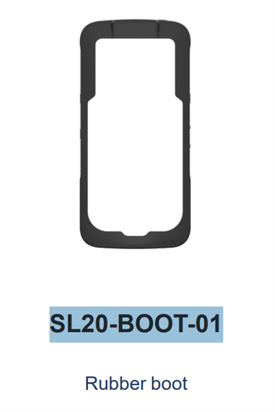 M3 Mobile ASSY: SL20 Rubber boot арт. SL20-BOOT-01