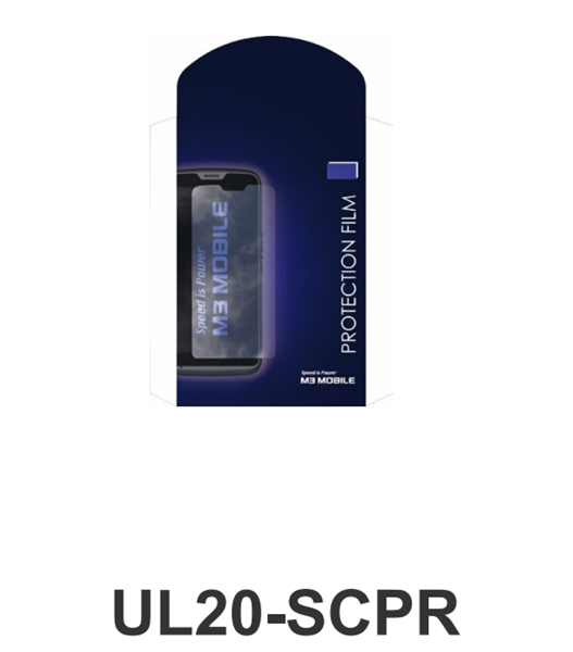 M3 Mobile ASSY: UL20/UL30 Bullet proof Screen Protector
