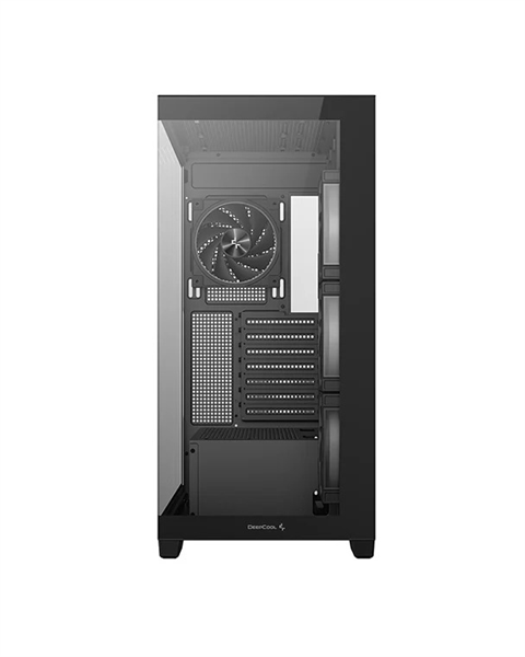 Deepcool CG580 4F V2 без БП, боковое окно (панорама), 4x120mm ARGB PWM вентилятора, черный, ATX (R-CG580-BKADA4-G-2)