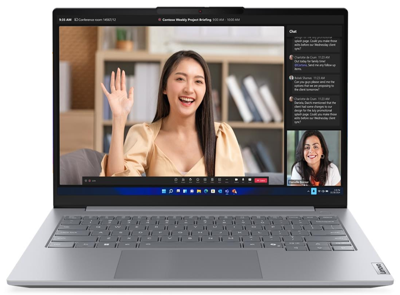 Ноутбук Lenovo ThinkBook 14 G8 IAL 14" WUXGA (1920x1200)IPS 300N, Ultra 5 225U, 1x16GB DDR5-5600, 512GB SSDM.2, Intel Graphics, WiFi6E, BT, KbEng/Ru,FPR, TPM2, FHDCam, 45Wh, 65W USB-C, NoOS, 1Y, 1.36kg арт. 21SJ002AGQ