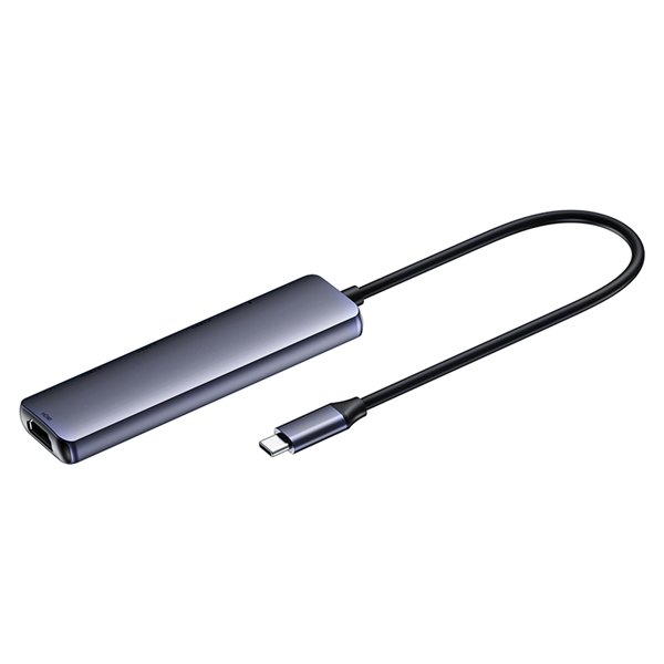 USB-концентратор Netac Hub WF13, Type-C to USB3.0+USB2.02+100W PD+HDMI (repl. NT08WF13-30GR)