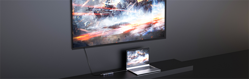 USB-концентратор Netac Hub WF13, Type-C to USB3.0+USB2.02+100W PD+HDMI (repl. NT08WF13-30GR)