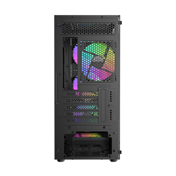 Ocypus Gamma C50 BK ARGB, MATX, USB3.0*1+USB2.0*2, FRONT 3x120mm ARGB, REAR 1x120mm ARGB