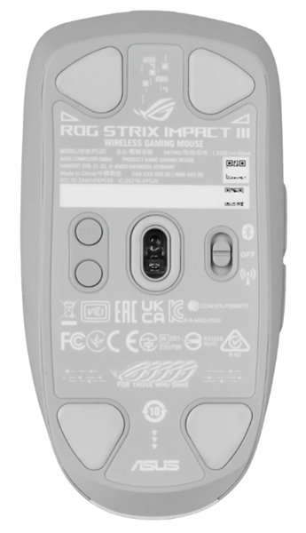 ASUS P520 ROG STRIX IMPACT III WL/WHT (90MP03D0-BMUA10)
