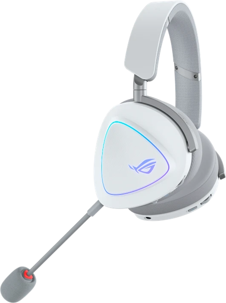 ASUS ROG DELTA II, 2.4GHz, Bluetooth,3.5mm, 315g, 20Hz~20kHz, RGB Lighting, Moonlight White арт. 90YH03W0-BHUA10