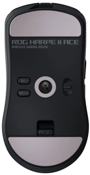 ASUS ROG ROG HARPE II ACE, 48g, Wired, 2.4GHz RF, Bluetooth 5.1, 442K DPI sensor, 5 Programmable Buttons, Black арт. 90MP0490-BMUA00