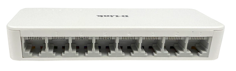 Коммутатор D-Link Коммутатор, 8x100Base-TX, корпус пластик
