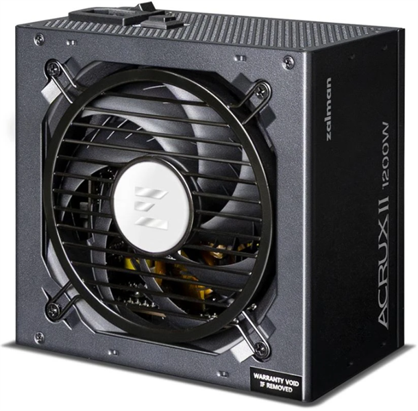 Zalman ZM1200-ARX2, 1200W, ATX12V v3.1, APFC, 12cm Fan, 80+ Platinum Gen5.1, Full Modular, Retail