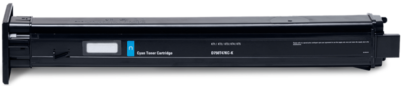 Тонер-картридж голубой (C) для МФУ Катюша MC635/MC645/MC655  (46 900 отп) TKC635XL
