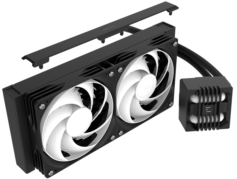 Zalman CPU Liquid Cooler 240mm, black арт. ALPHA2 SE A24 Black